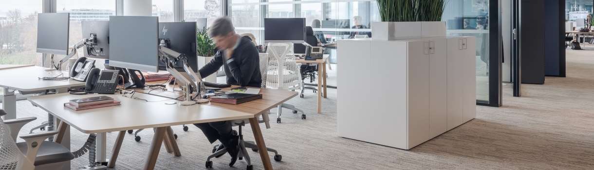 Büro von innen