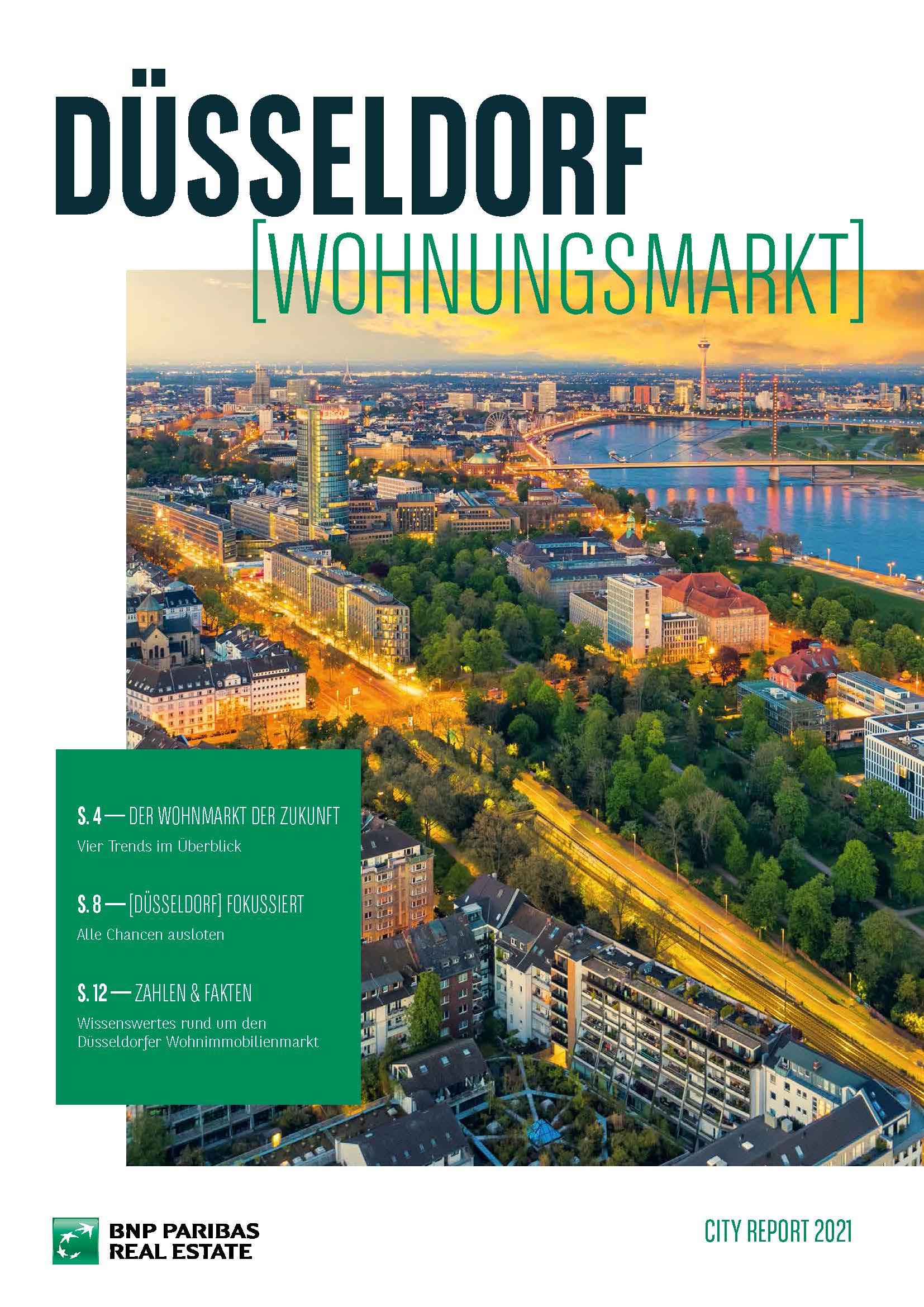 City Report Wohnen Düsseldorf 2021
