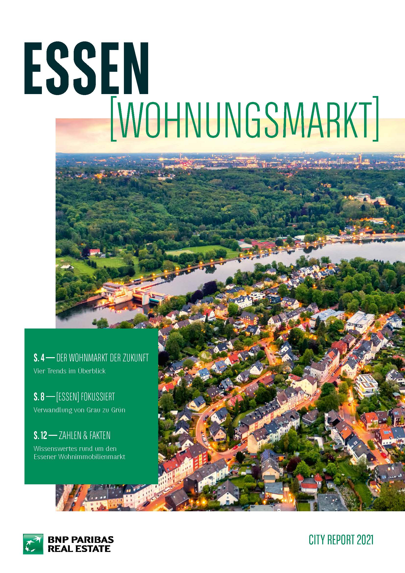 City Report Wohnen Essen 2021