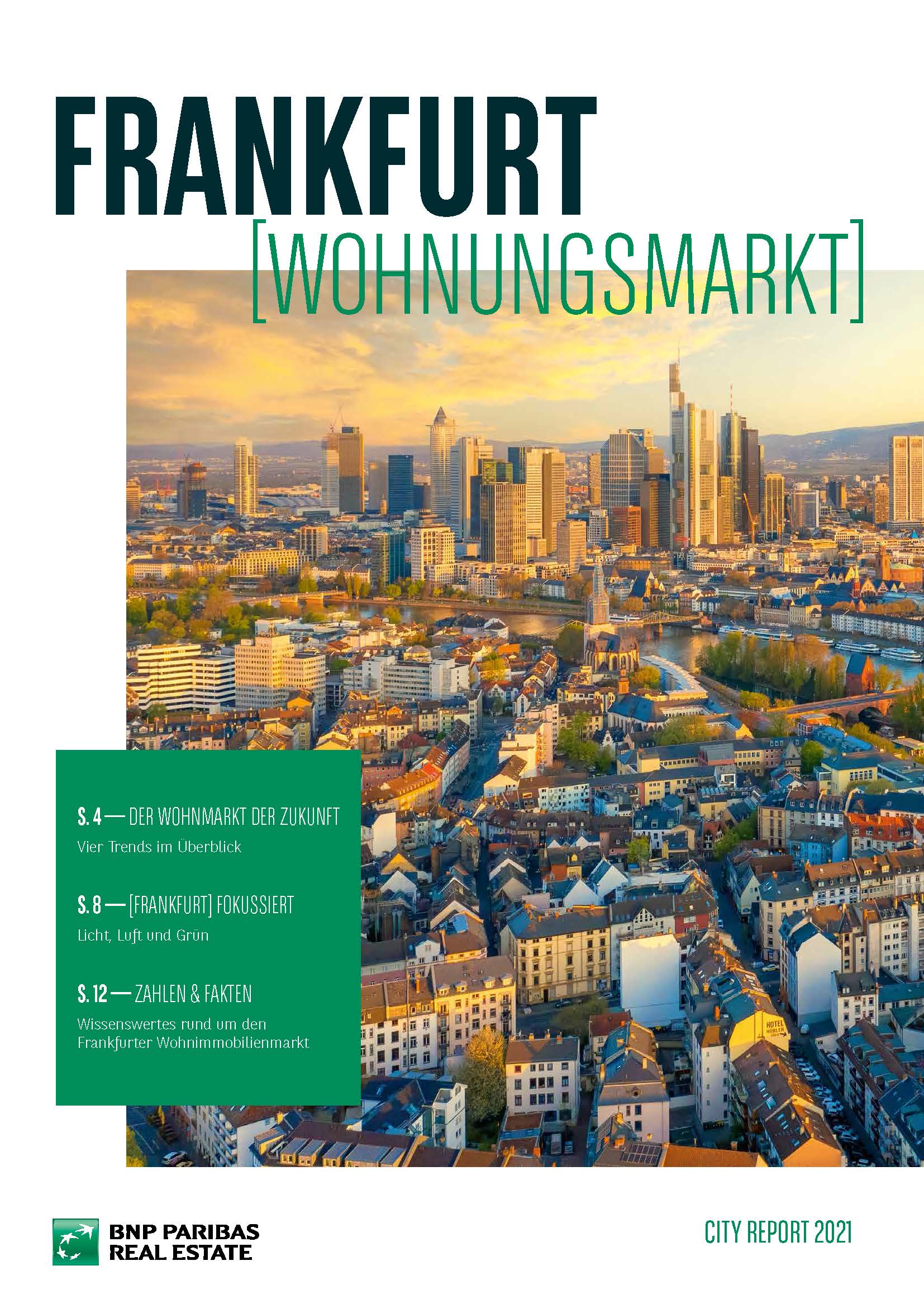 City Report Wohnen Frankfurt 2021