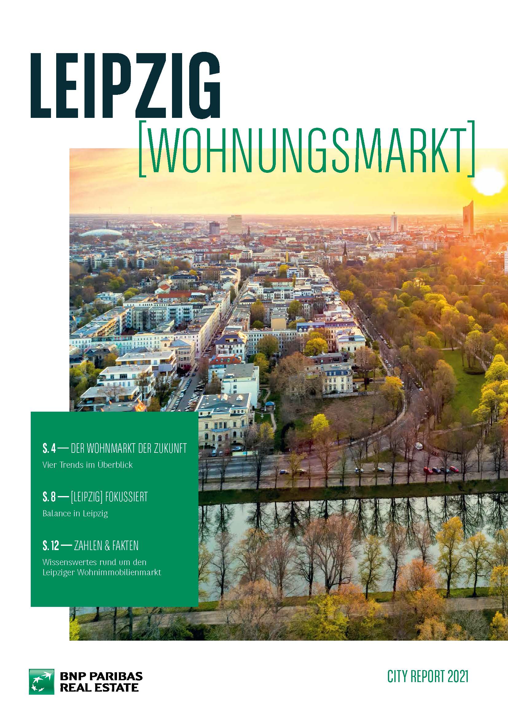 City Report Wohnen Leipzig 2021