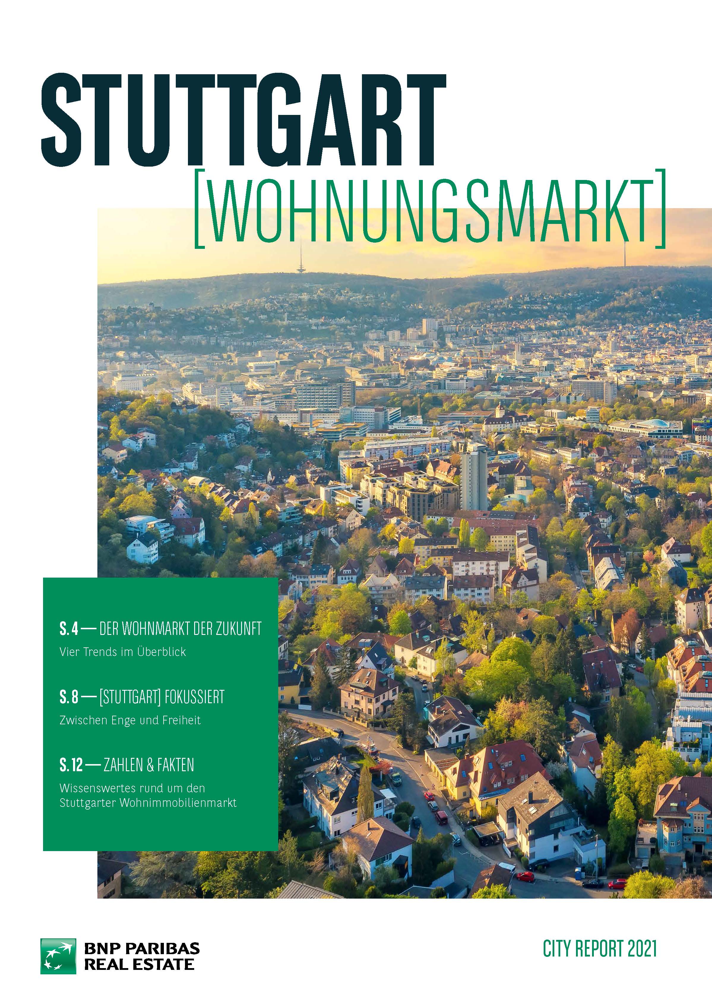 City Report Wohnen Stuttgart 2021