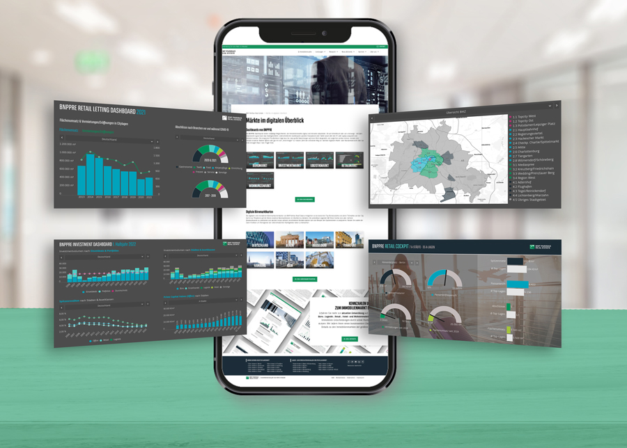 Dashboards Startseite