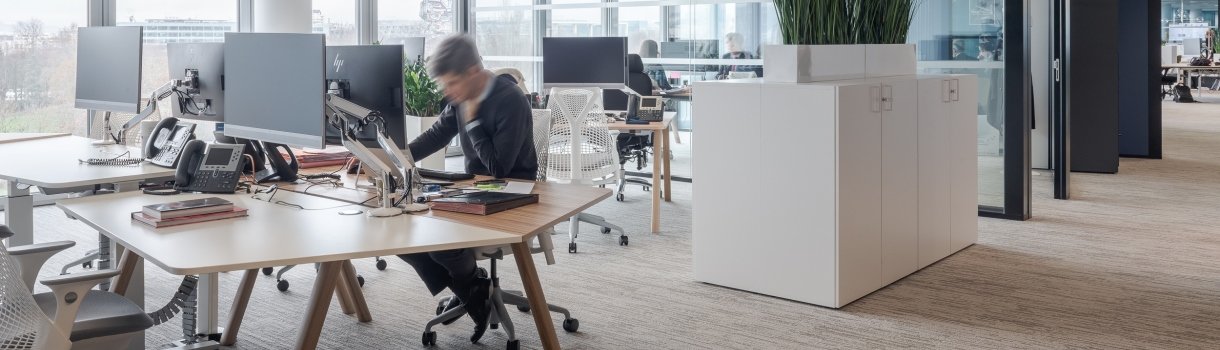 Büro von innen