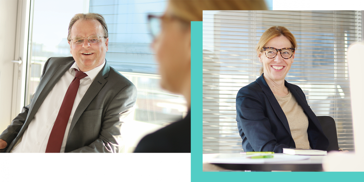 Inga Schwarz und Wolfgang Schneider zum Thema Homeoffice