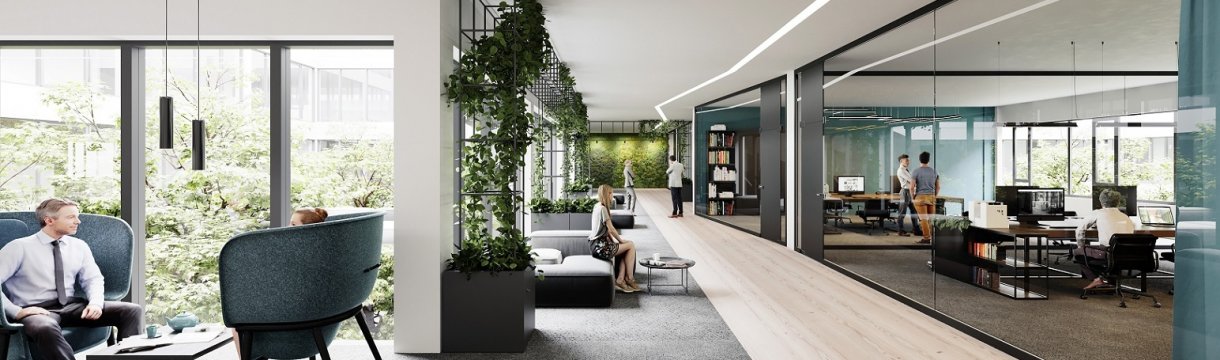 Open Space Immune Office Gesamtansicht