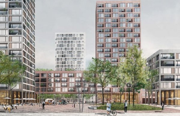 Visualisierung Quartier Gehrenseestraße / Wollenberger Straße