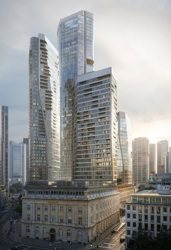 FOUR Frankfurt - Blick vom Rossmarkt