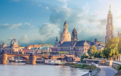 Dresden an der Elbe