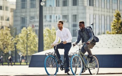 Fahhradfahren in Leipzig
