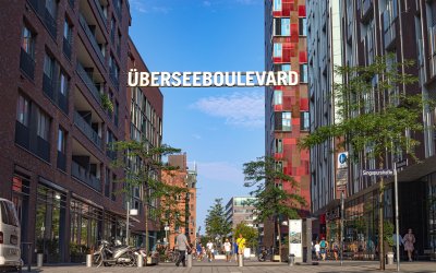 Eingang Überseequartier