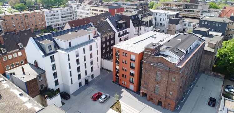 Wohn-Ensemble alt und neu